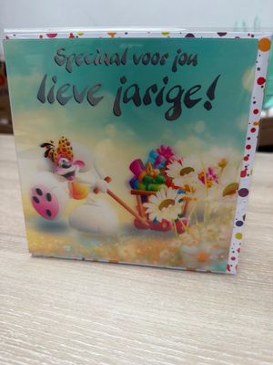 Diddl 3D wenskaart motief 10