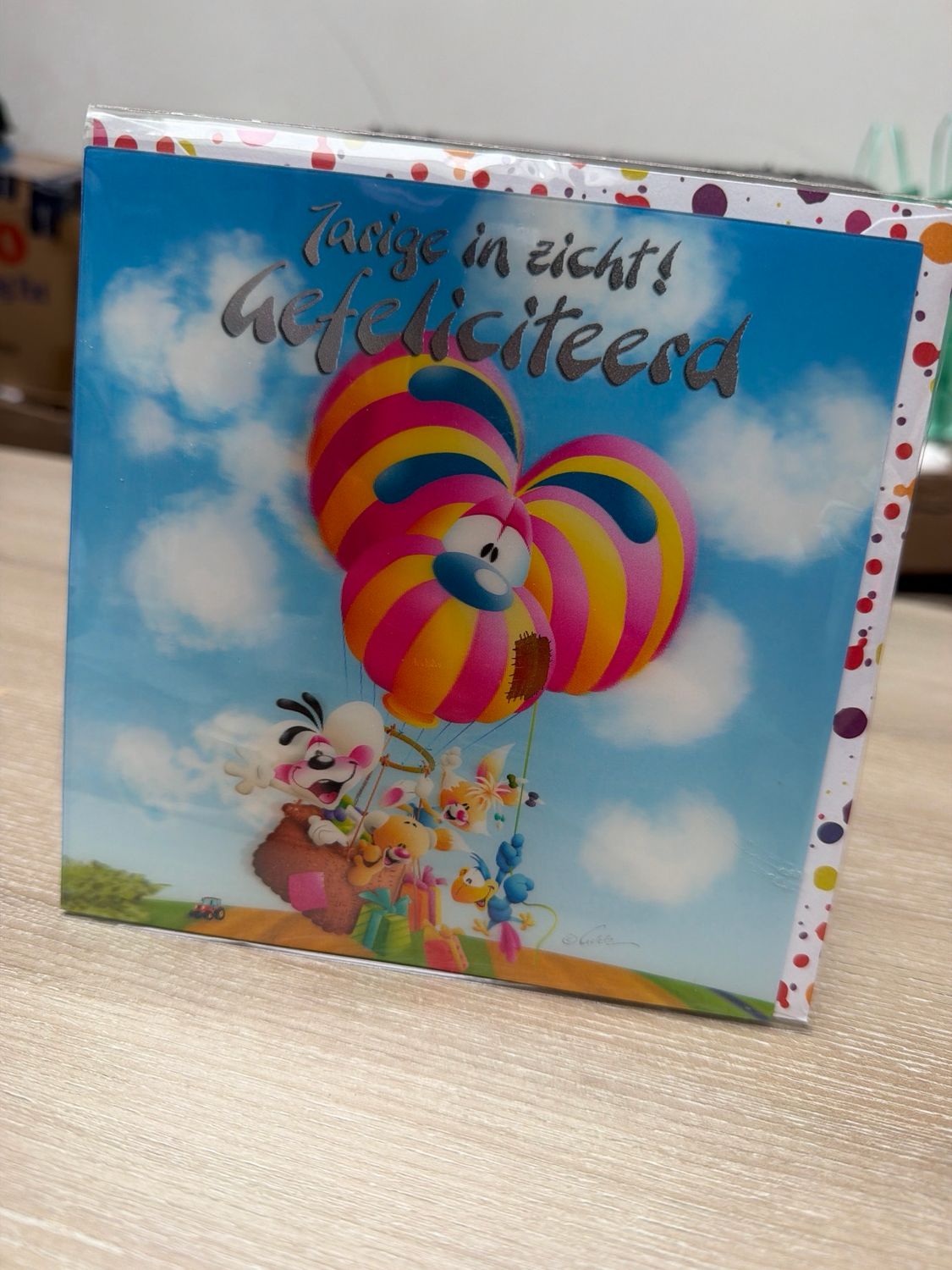 Diddl 3D wenskaart motief 18