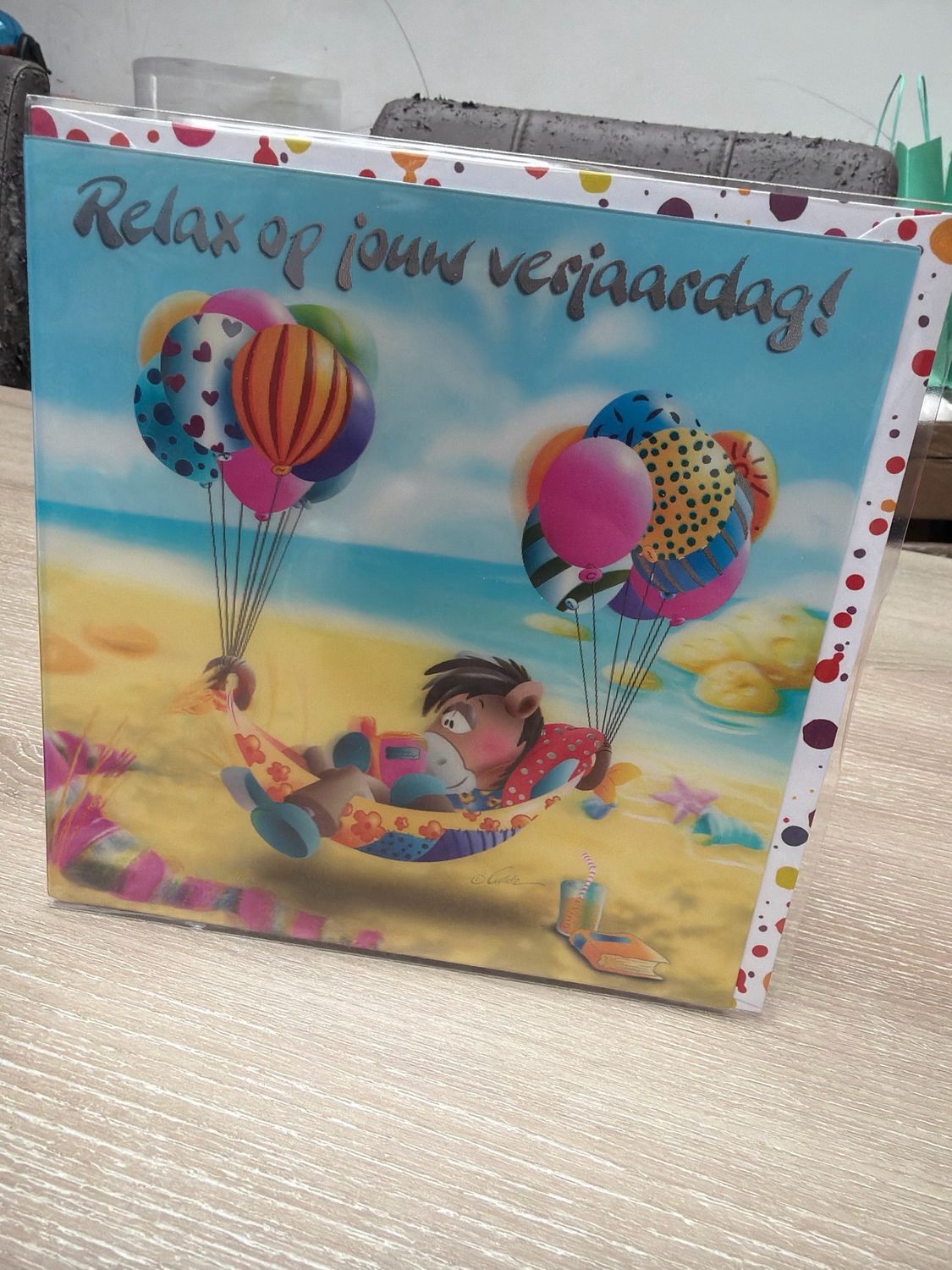 Diddl 3D wenskaart motief 20