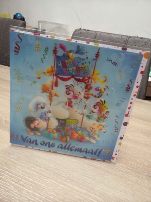 Diddl 3D wenskaart motief 21