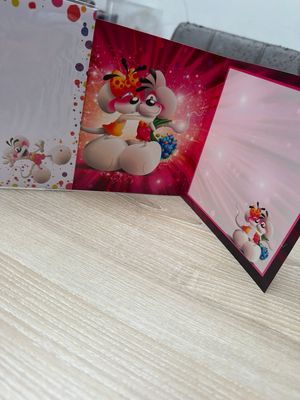 Diddl 3D wenskaart motief 25