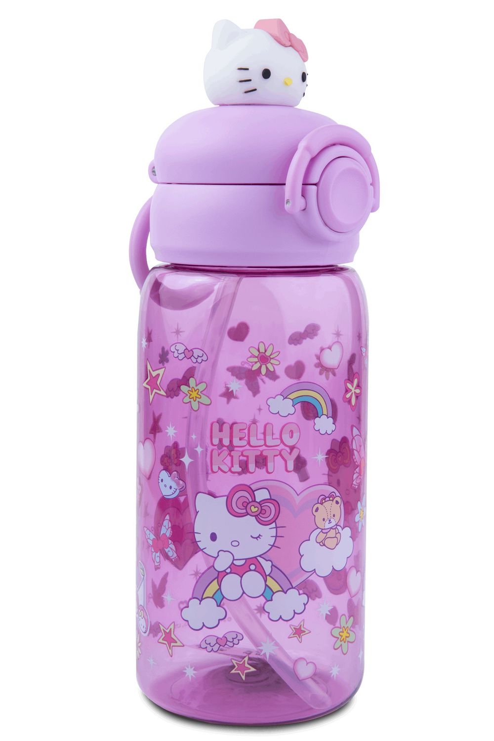 Hello Kitty drinkbeker 700ml Lila