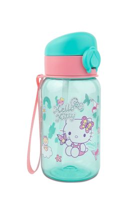 Hello Kitty drinkfles turqoise 500ml