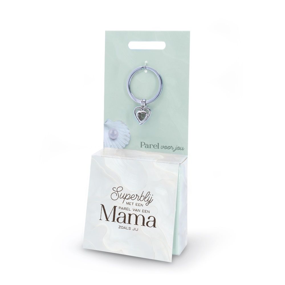 Wensparel sleutelhanger mama