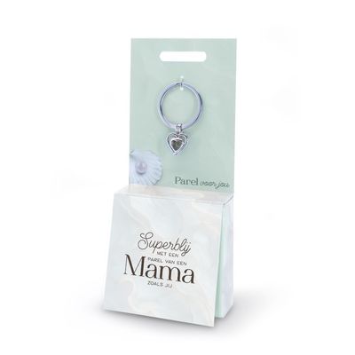 Wensparel sleutelhanger mama