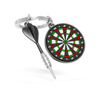 Metalmorphose sleutelhanger Darts