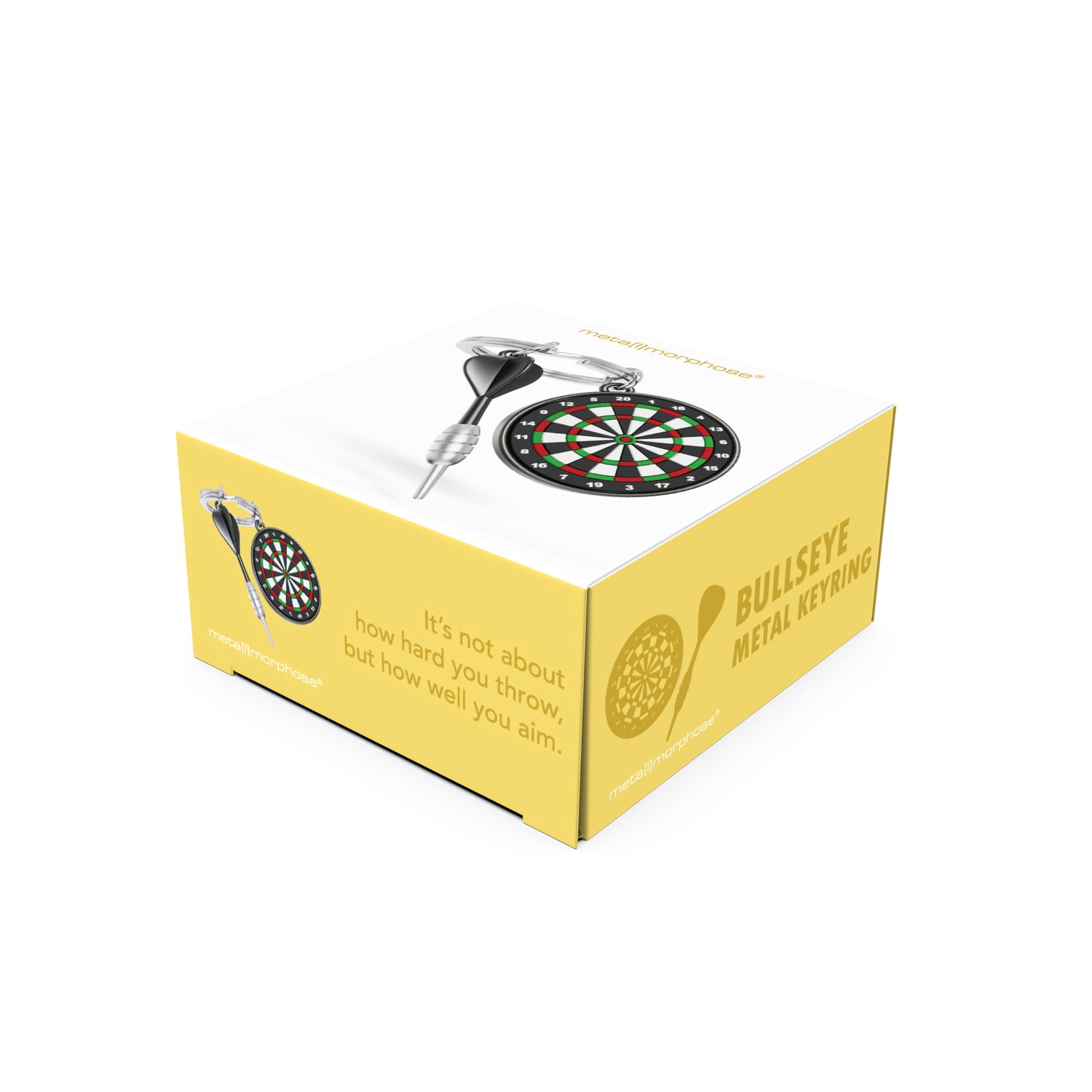 Metalmorphose sleutelhanger Darts