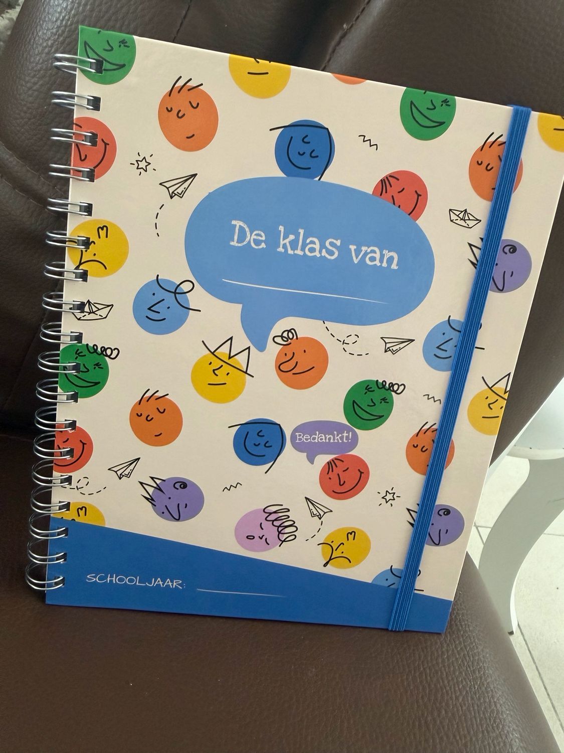 Vriendenboek van de klas voor juf/meester