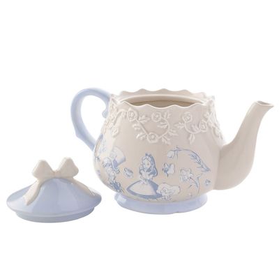 Keramieken theepot Alice in Wonderland