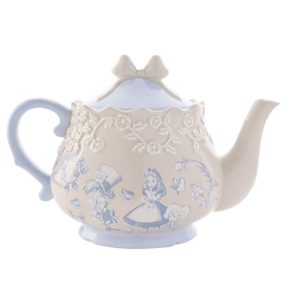 Keramieken theepot Alice in Wonderland