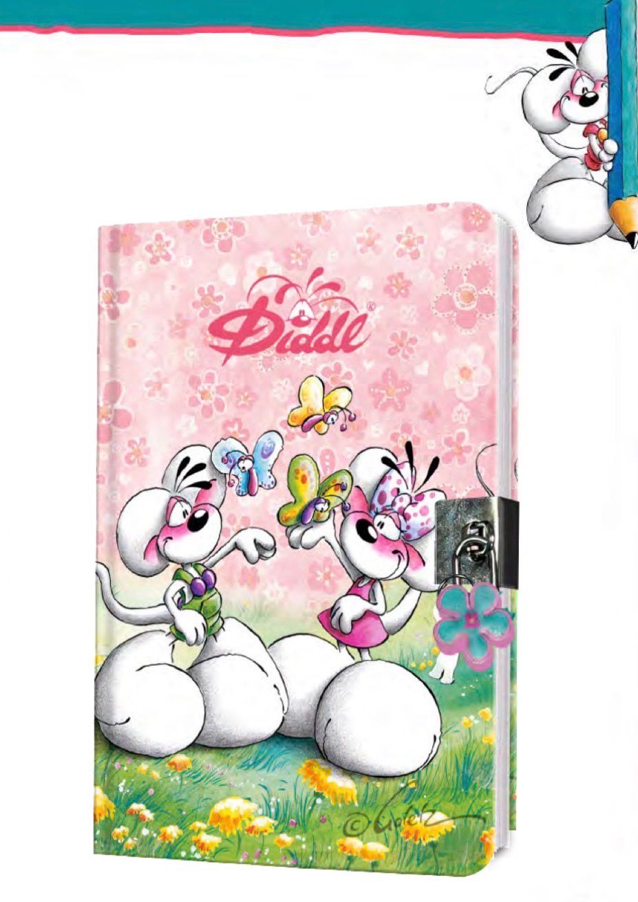 Diddl dagboek met slot PRE-SALE