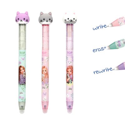 TOPModel uitwisbare pen BLOOMING KITTY