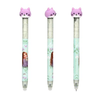 TOPModel uitwisbare pen BLOOMING KITTY