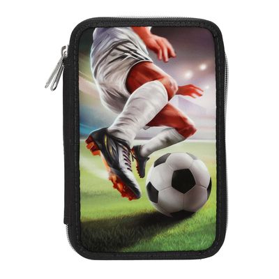 Adventure World 2-vaks etui voetbal
