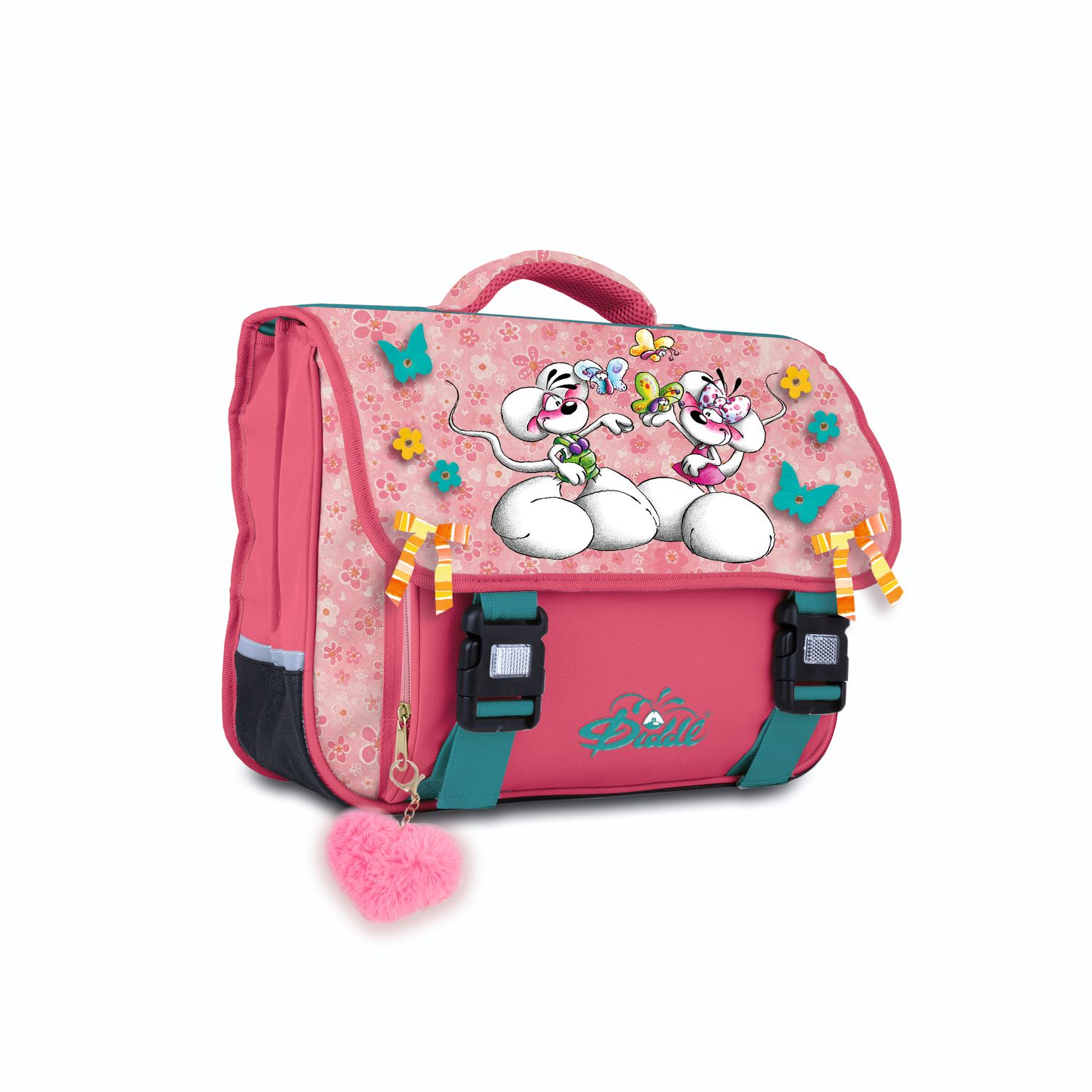 Diddl boekentas roze 38cm PRE-SALE