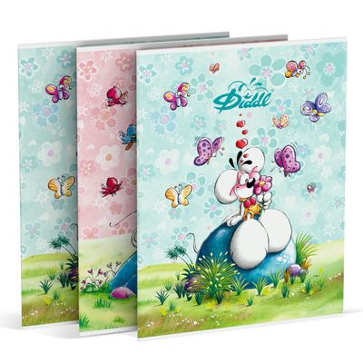 Diddl pakket 3 A5 gelijnde schriften PRE-SALE