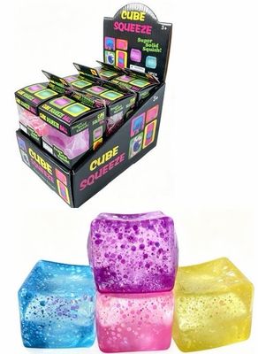 Viral squish cube glitter