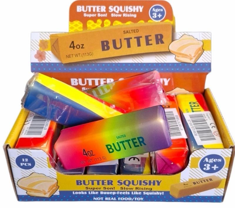 Viral squishy butter rainbow
