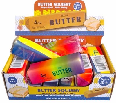 Viral squishy butter rainbow