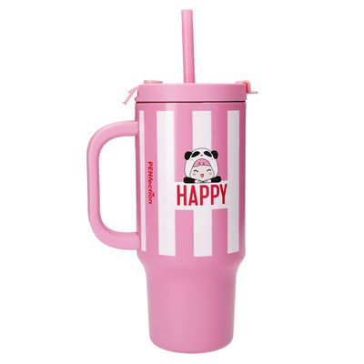 PENfection to go beker met rietje HAPPY