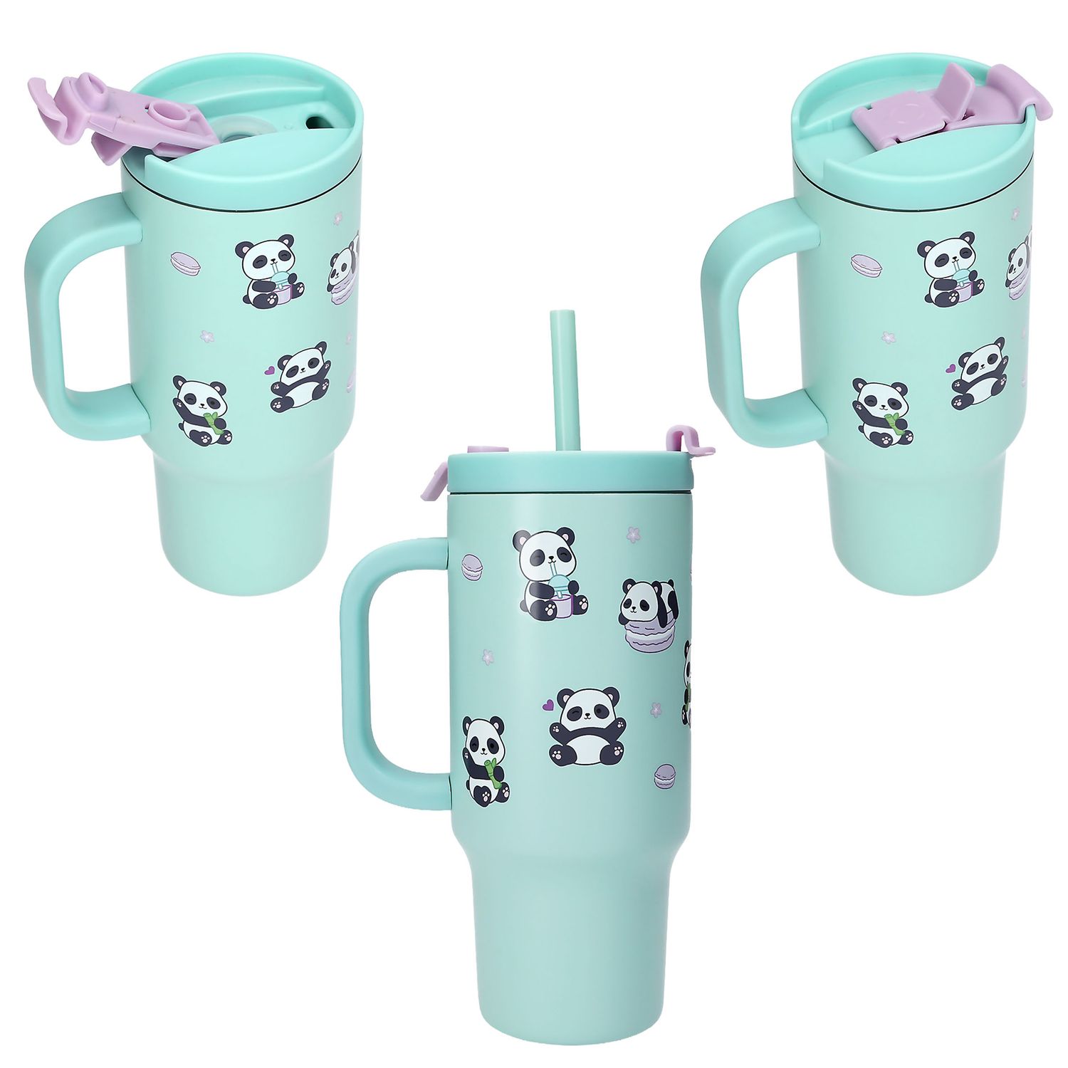 PENfection to go beker met rietje PANDA
