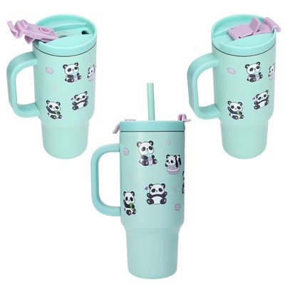 PENfection to go beker met rietje PANDA