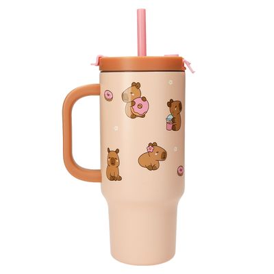 PENfection to go beker met rietje CAPYBARA