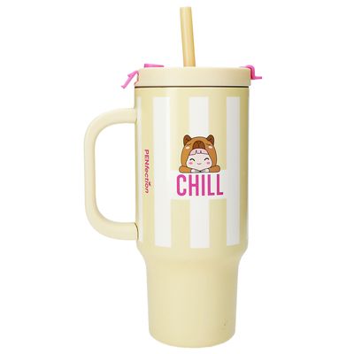 PENfection to go beker met rietje CHILL