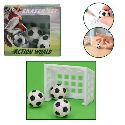 Action World voetbal gommetjes