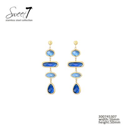 Oorbellen Dorien blue