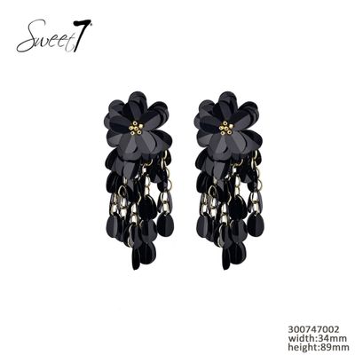 Autumn flower black