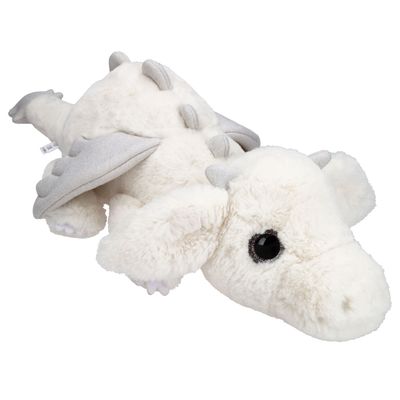 SNUKIS knuffel draak wit 65cm