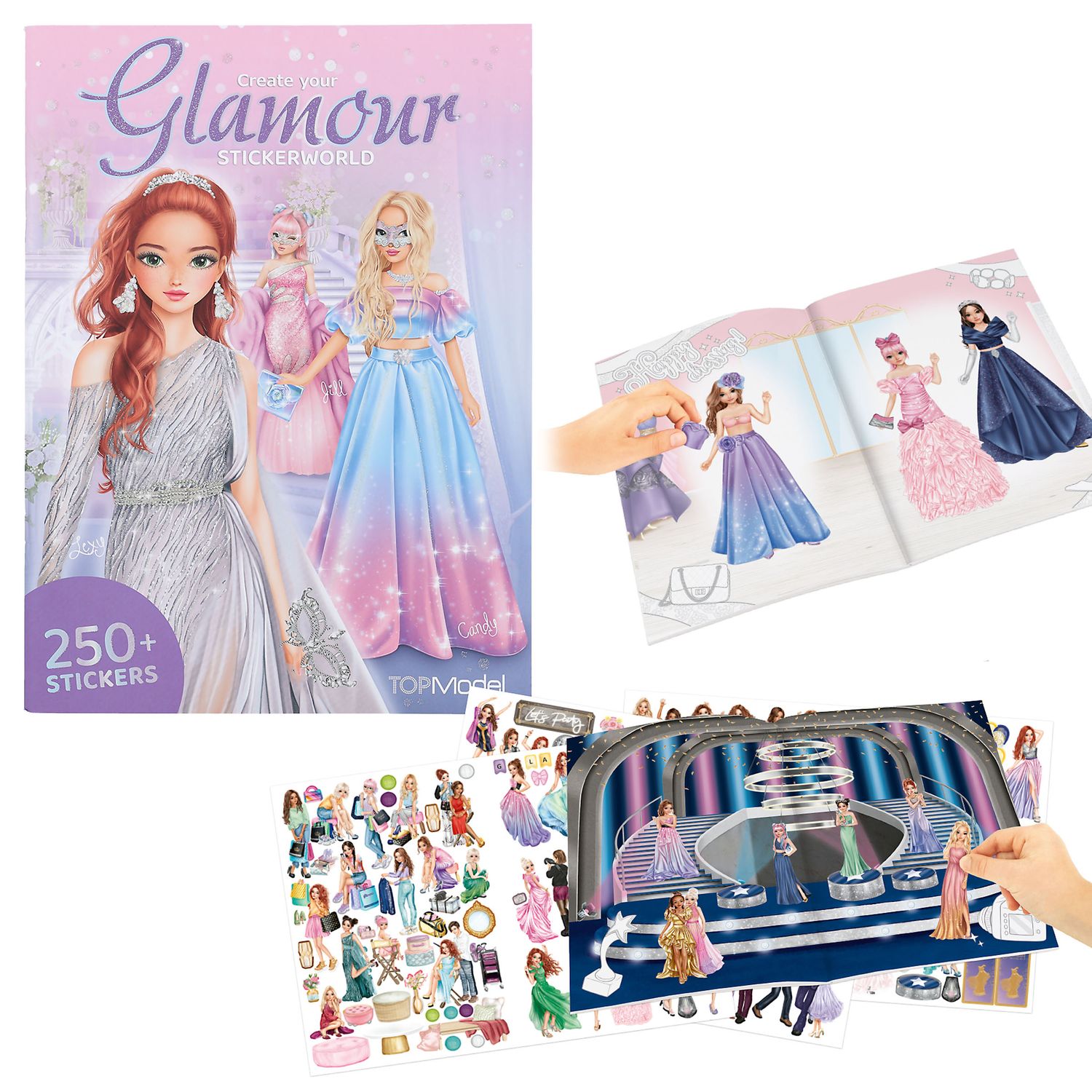 TOPModel glamour stickerworld