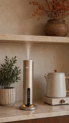 Clouds of happiness charge aroma diffuser goud