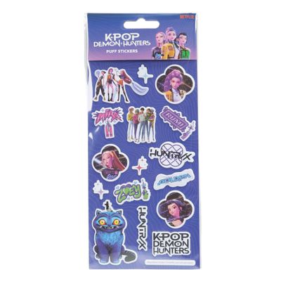 Kpop puff sticker set