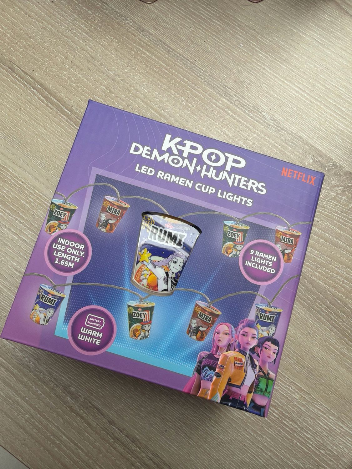 Kpop ramen lichtslinger
