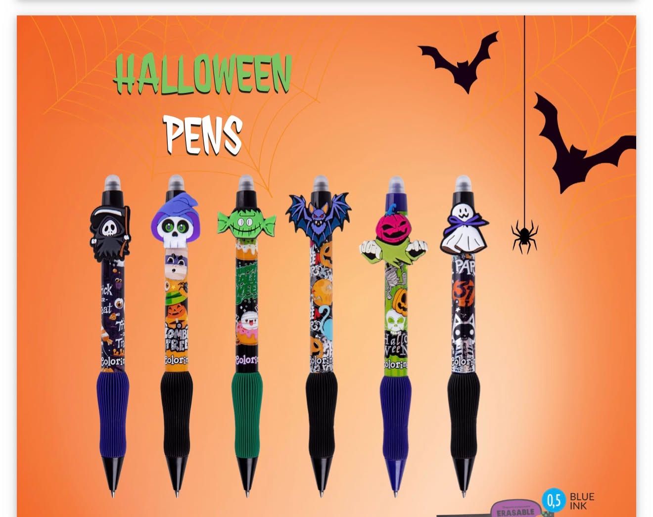 Halloween uitwisbare pen