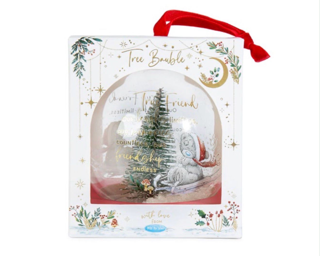 Me To You kerstbal true friend