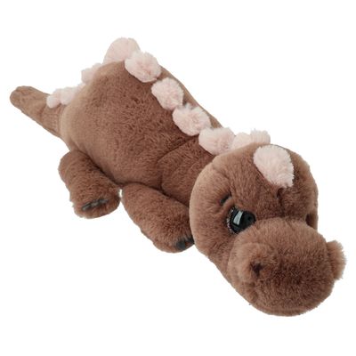 Dino World knuffel dino 50cm bruin