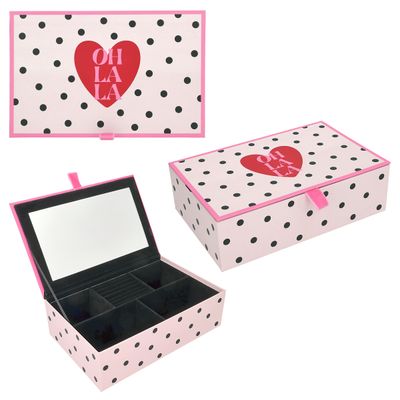 Lovies sieradendoos met stippen