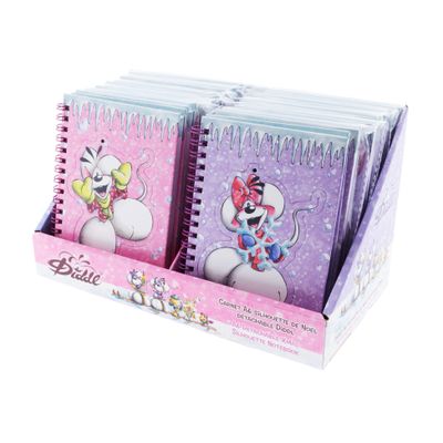 Diddl winter A6 notitieboek met uitneembaar figuur PRE-ORDER