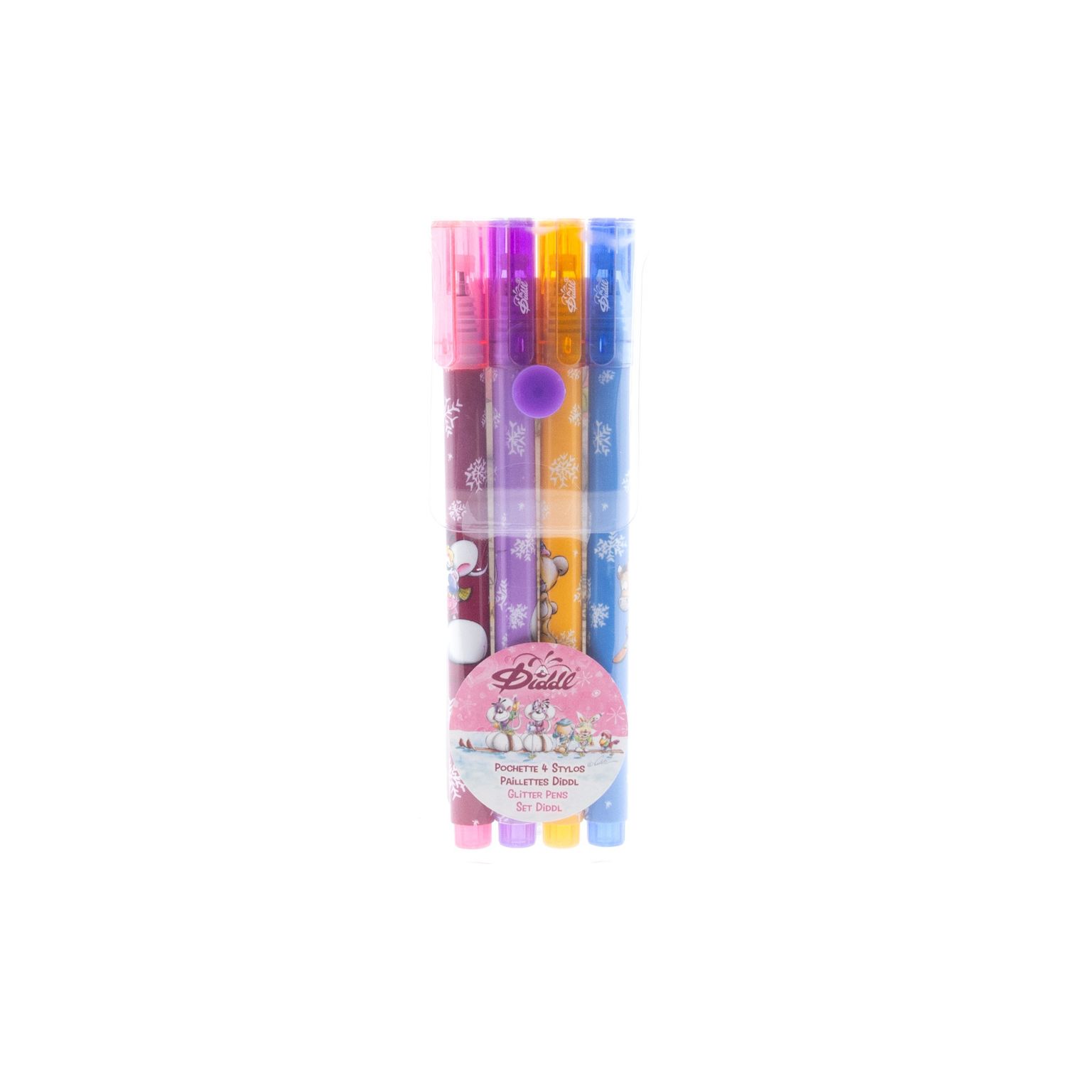 Diddl winter glitter pennen PRE-ORDER