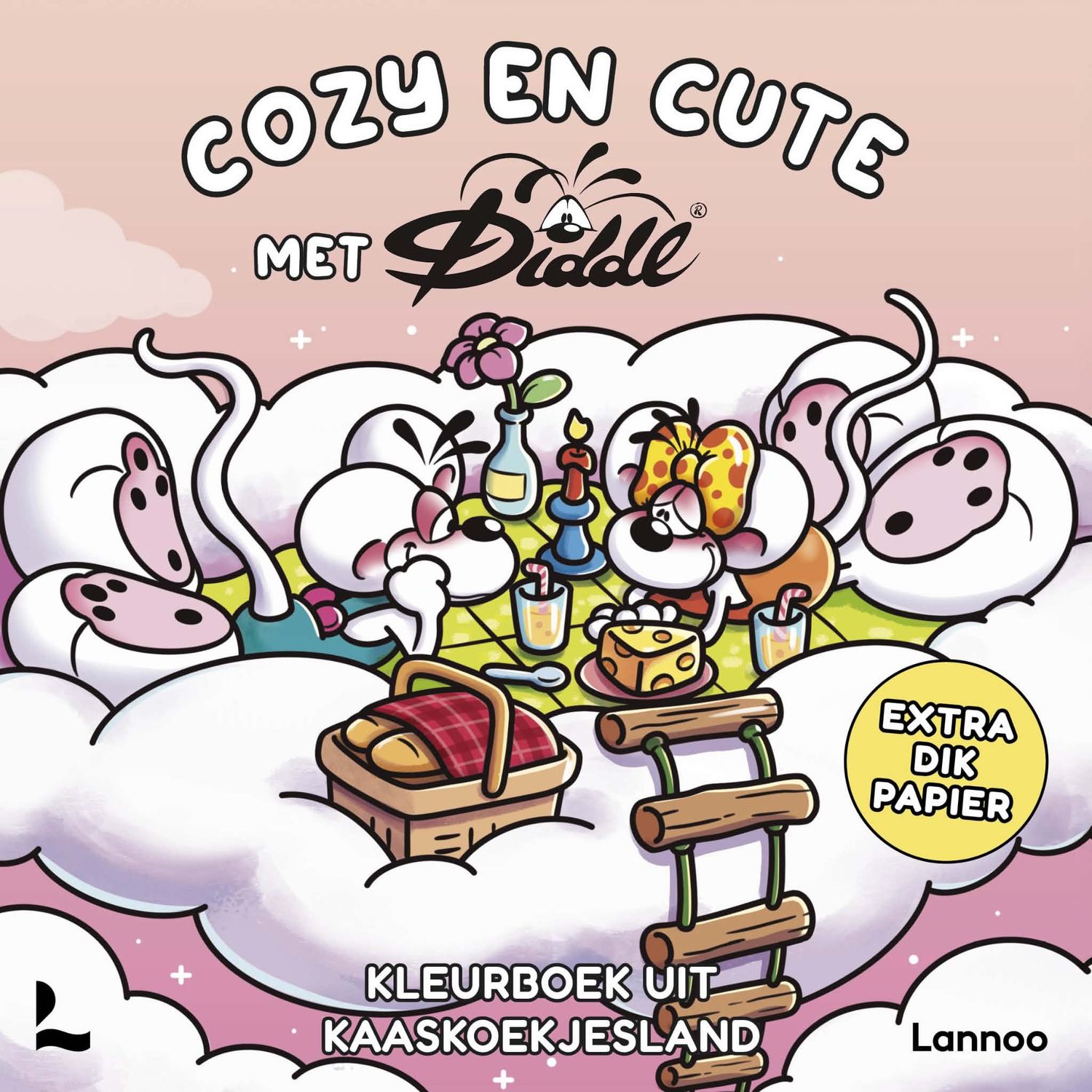 Diddl cozy coloring kleurboek