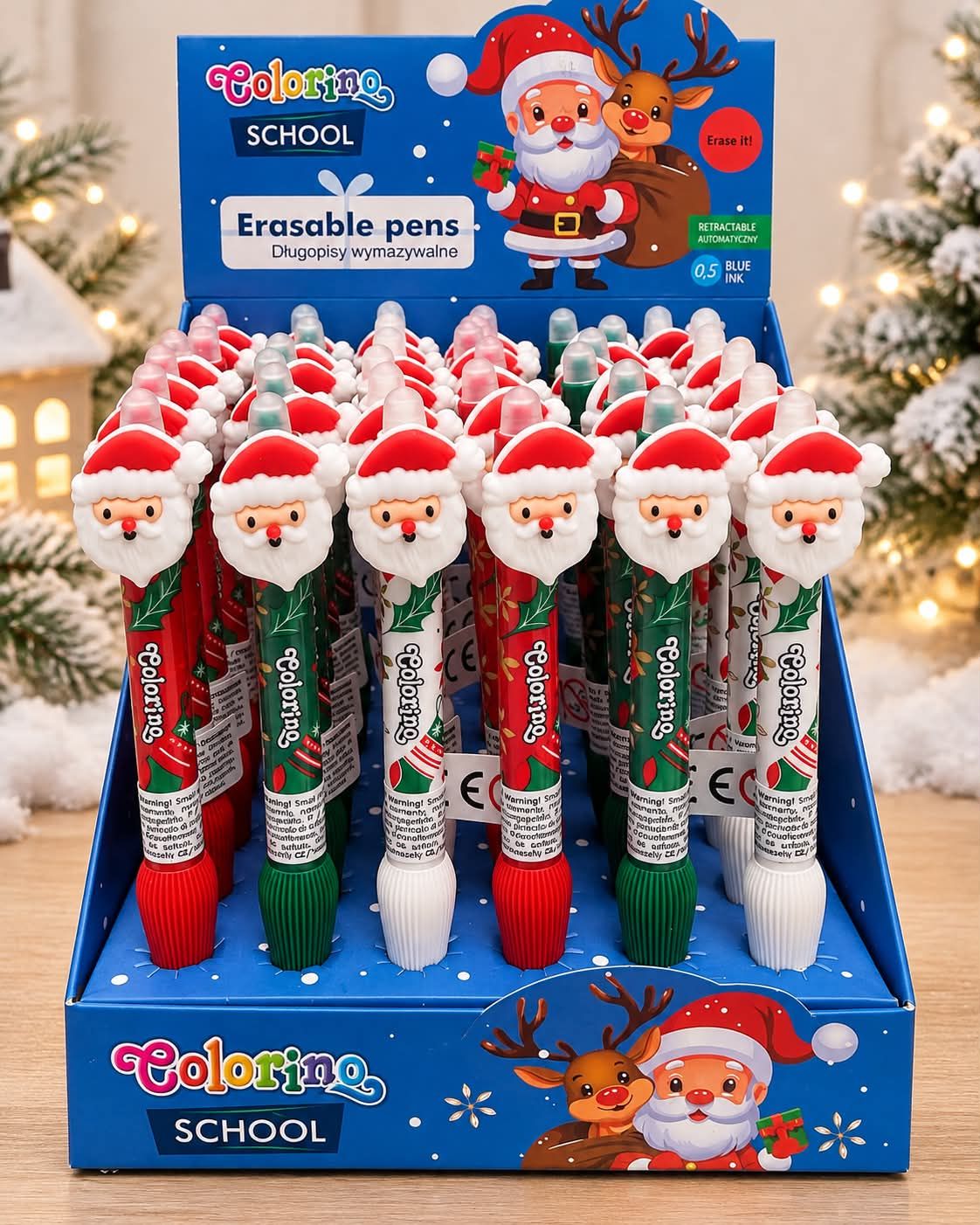Uitwisbare pen kerst edition