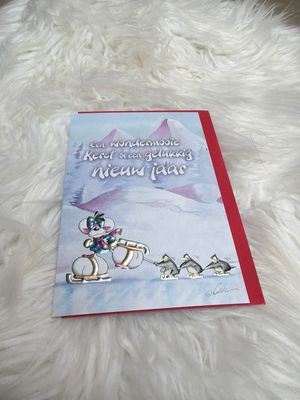 Diddl kerstkaart 12