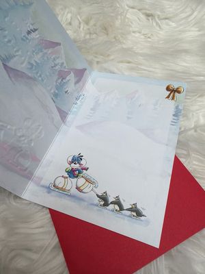 Diddl kerstkaart 12