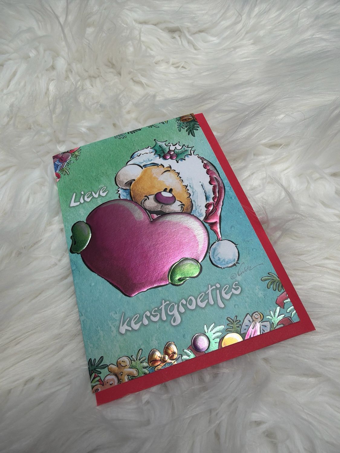 Diddl kerstkaart 5