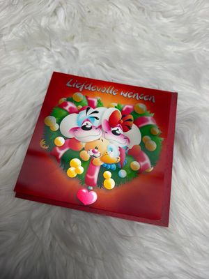 Diddl 3D kerstkaart 6