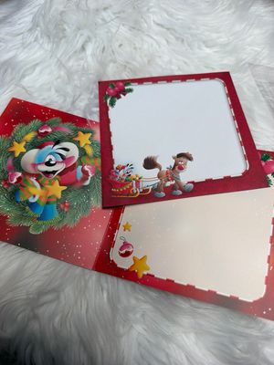 Diddl 3D kerstkaart 8
