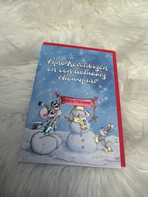 Diddl kerstkaart 2